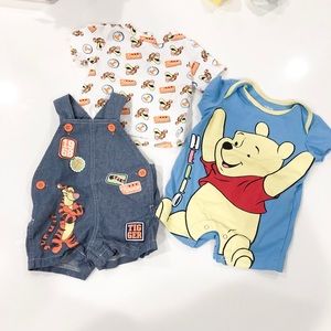 Baby boy Winnie the Pooh set